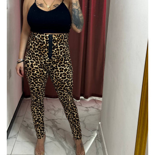 Leggings Leopardati