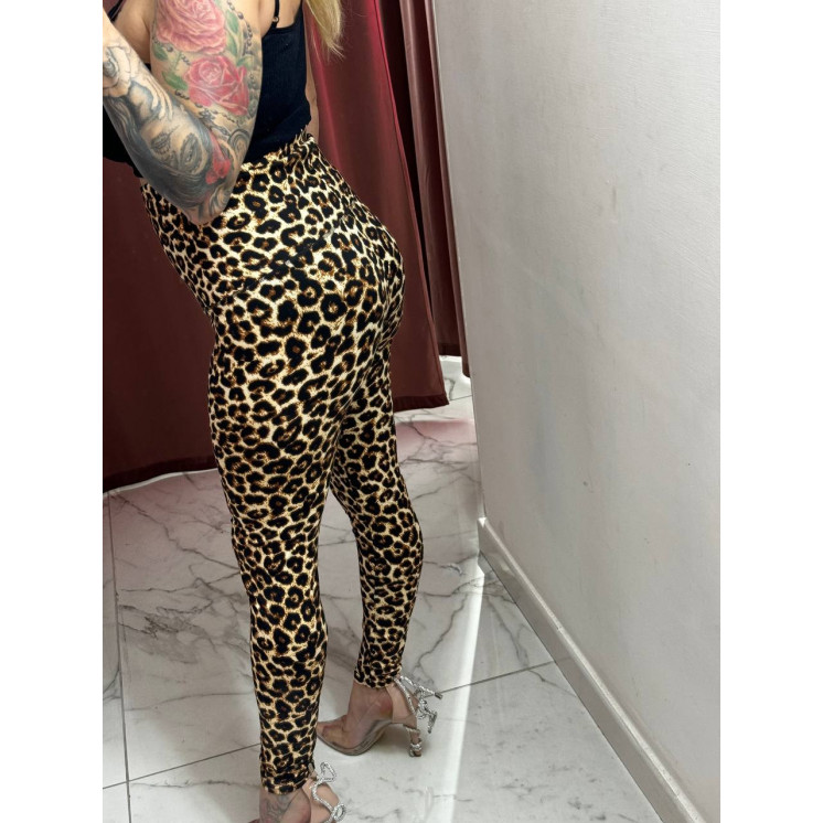 Leggings Leopardati