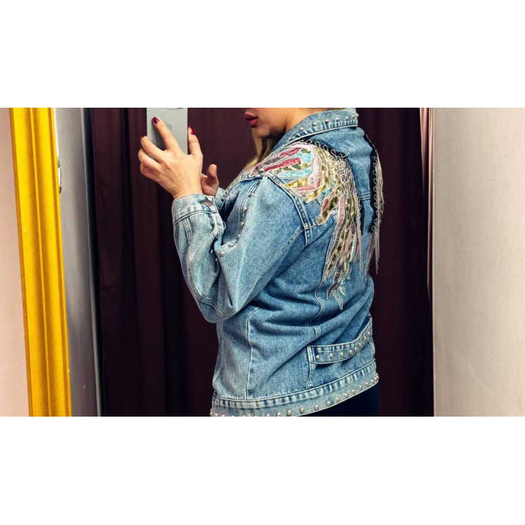 Giacca in denim / giacca jeans donna